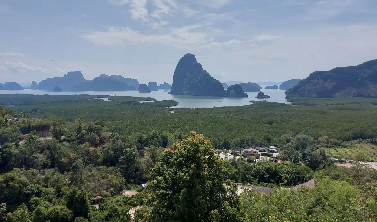 Uitzicht Thailand rondreis