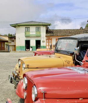 Taxi's en Uber in Colombia