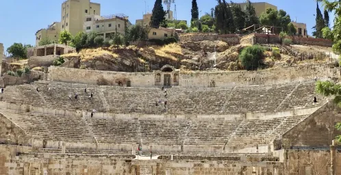 Aankomst in Jordanië