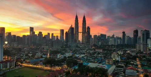 Vertrek naar Maleisië