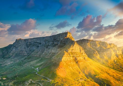 Tafelberg Zuid-Afrika