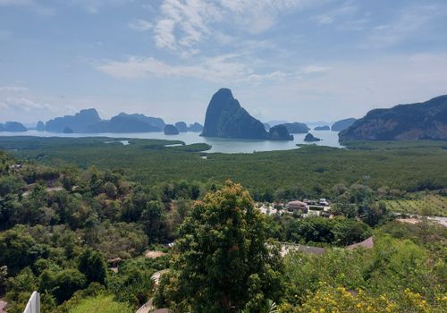 Uitzicht Thailand rondreis