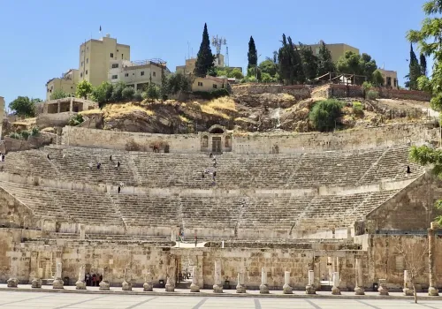 Aankomst in Jordanië