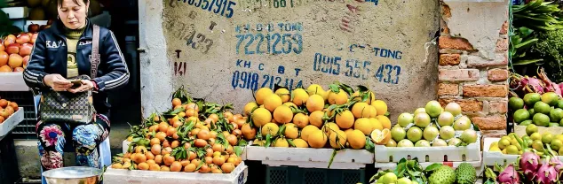 Betalen, pinnen en geld opnemen Vietnam
