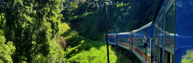 De mooiste treinreis van Sri Lanka