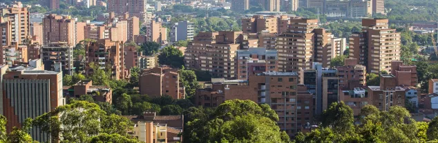 Betalen, pinnen en geld opnemen Colombia