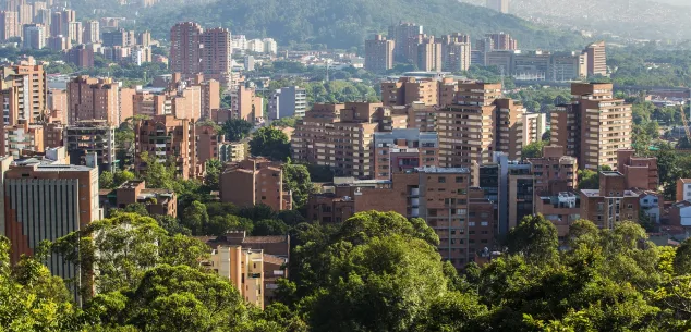Betalen, pinnen en geld opnemen Colombia