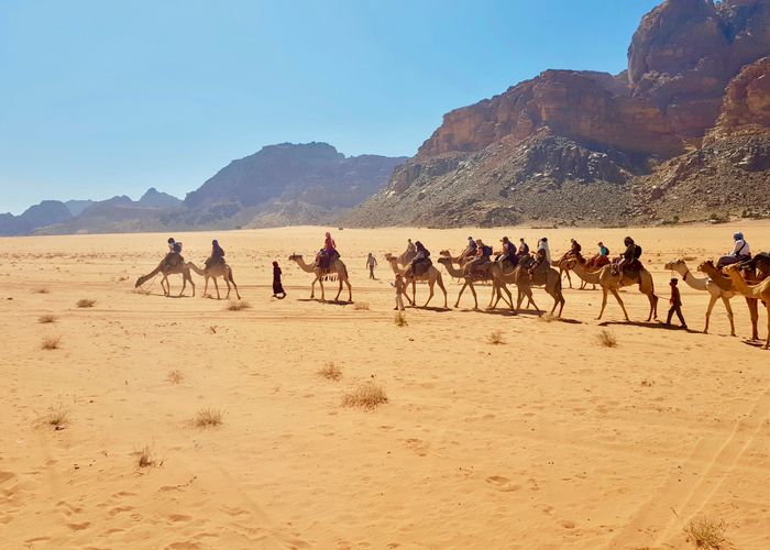 Wadi Rum woestijn Jordanië