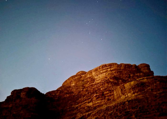 Overnachten in de woestijn in Jordanië