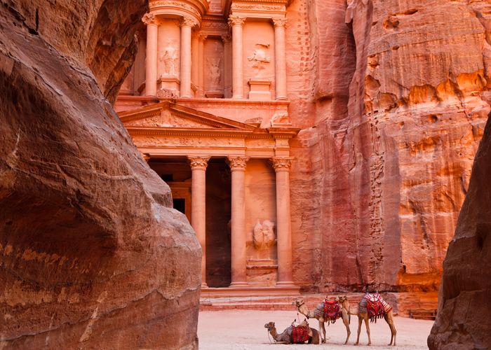 Petra in Jordanië