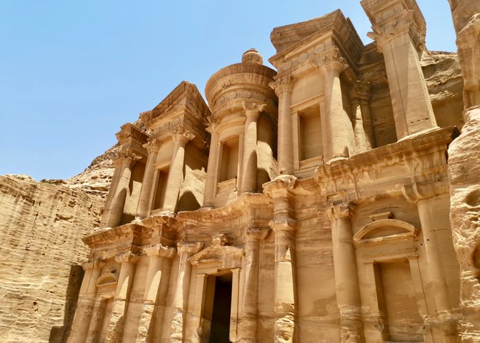 Petra in Jordanië