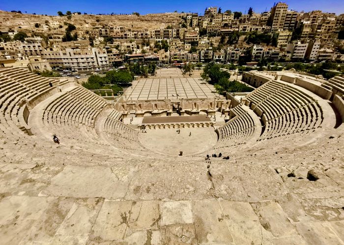 Romeins Theater Amman rondreis Jordanië